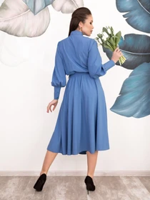 Сукні ISSA Plus модель 12165_lightblue Фото