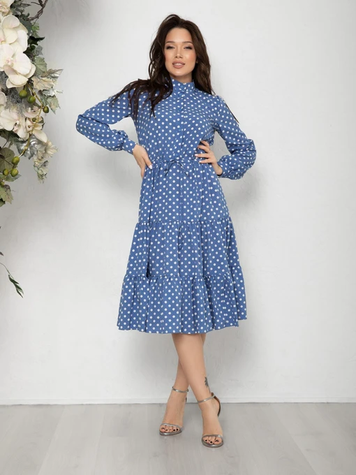 Сукні ISSA Plus модель 12569_lightblue Фото