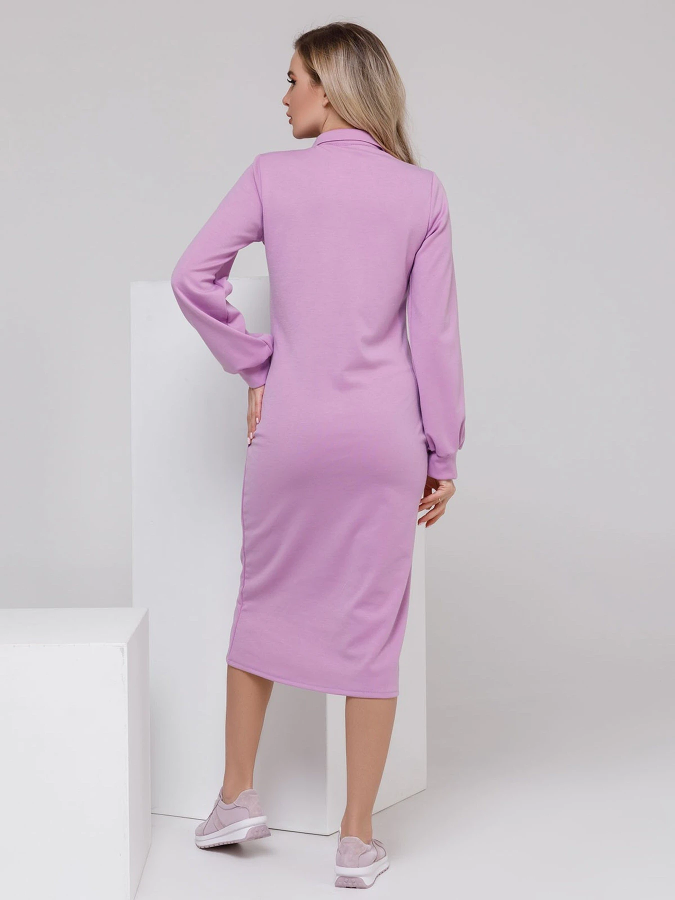 Платья ISSA Plus модель 12511_lilac Фото
