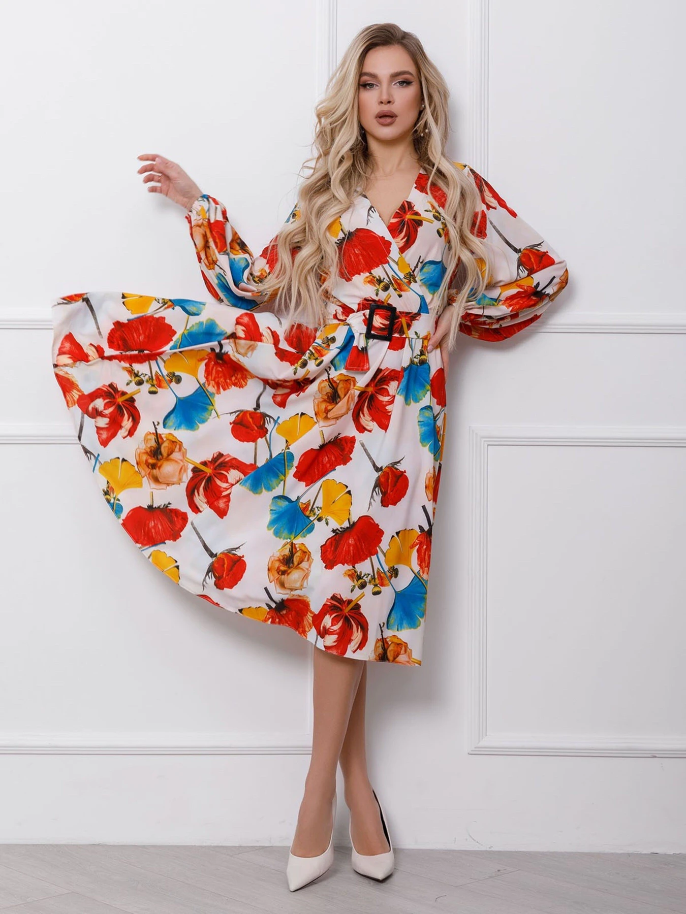 Платья ISSA Plus модель 12416_multicolor Платья ISSA Plus модель 12416_multicolor Фото