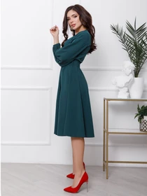 Сукні ISSA Plus модель 12417_green Фото