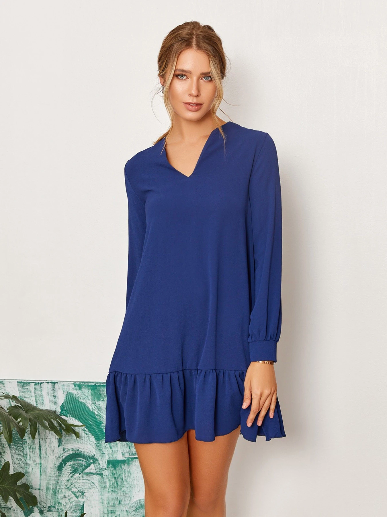 Платья ISSA Plus модель 12848_blue Фото