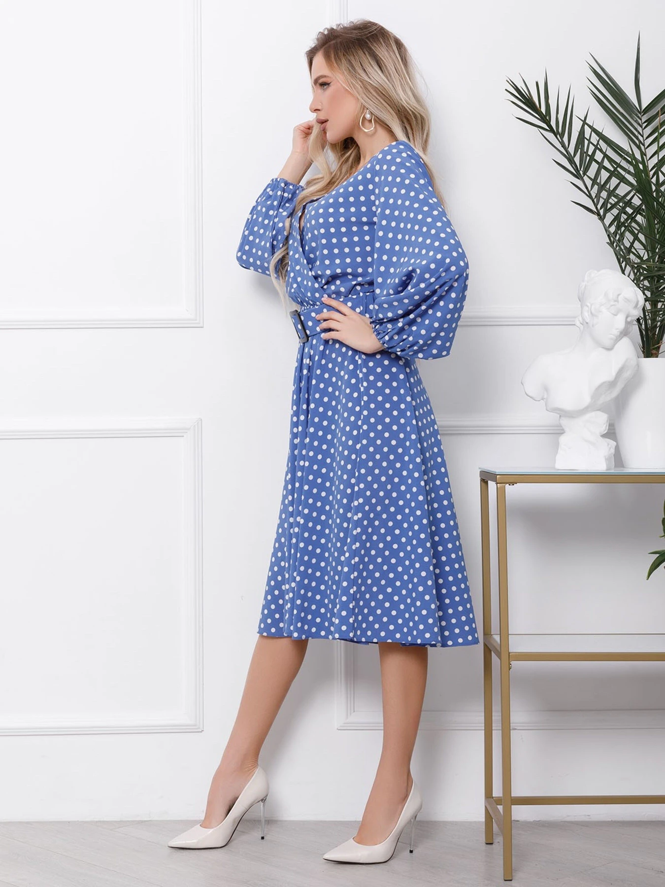 Сукні ISSA Plus модель 12415_lightblue Фото