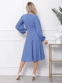 Сукні ISSA Plus модель 12415_lightblue Фото