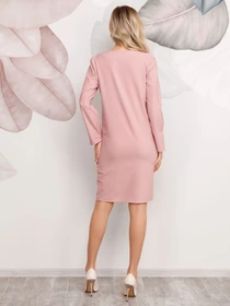 Сукні ISSA Plus модель 12504_pink Фото