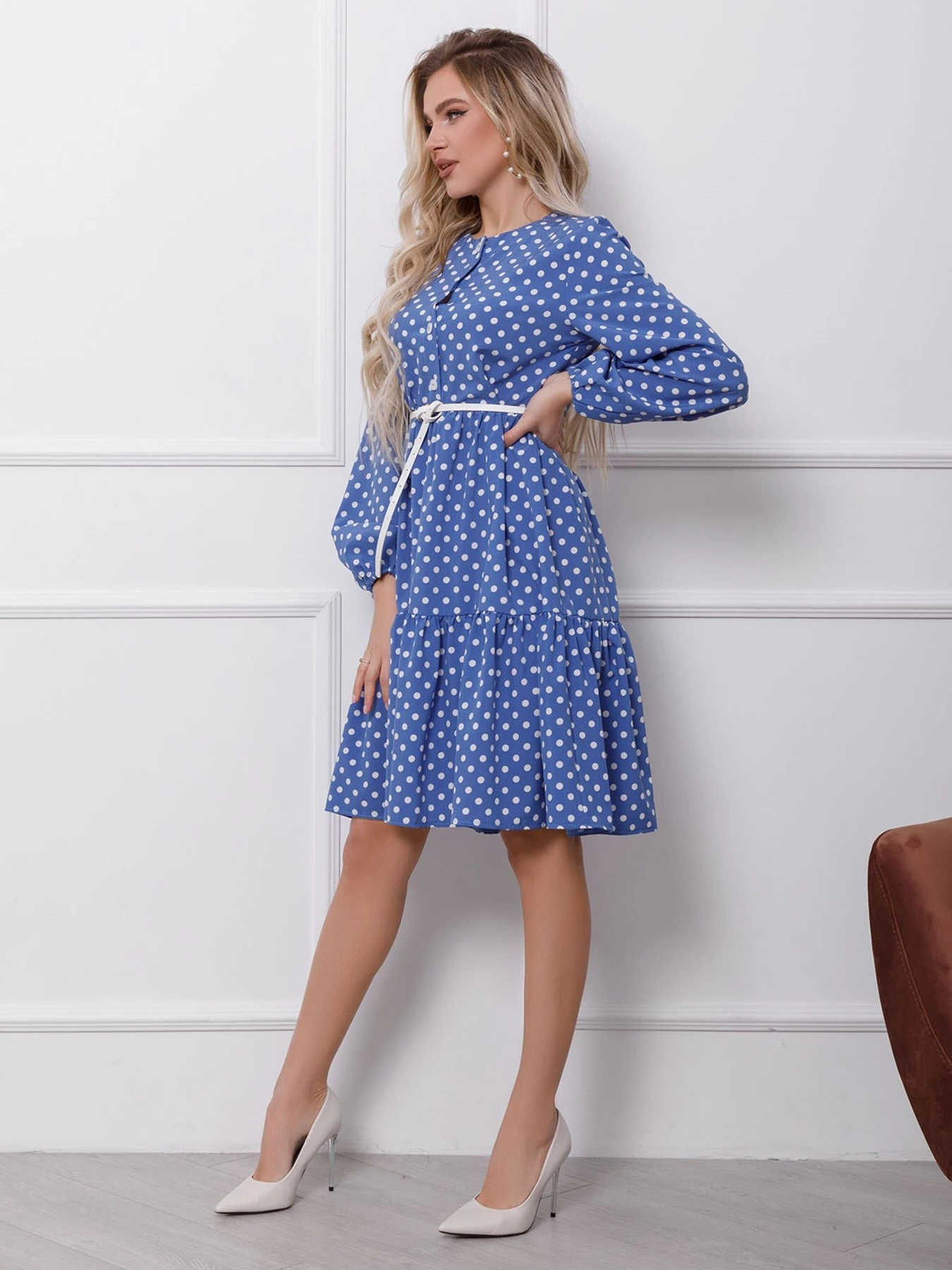 Сукні ISSA Plus модель 12404_lightblue Фото