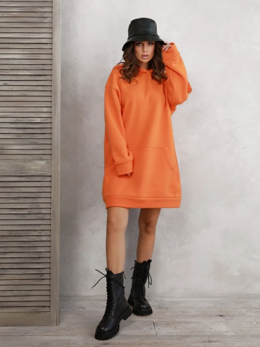 Сукні ISSA Plus модель 12281_orange Фото