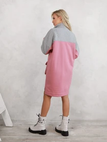 Сукні ISSA Plus модель 12289_greypink Фото