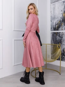 Сукні ISSA Plus модель 12284_pink Фото