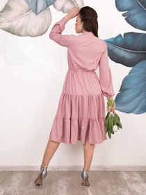 Сукні ISSA Plus модель 11043_pink Фото