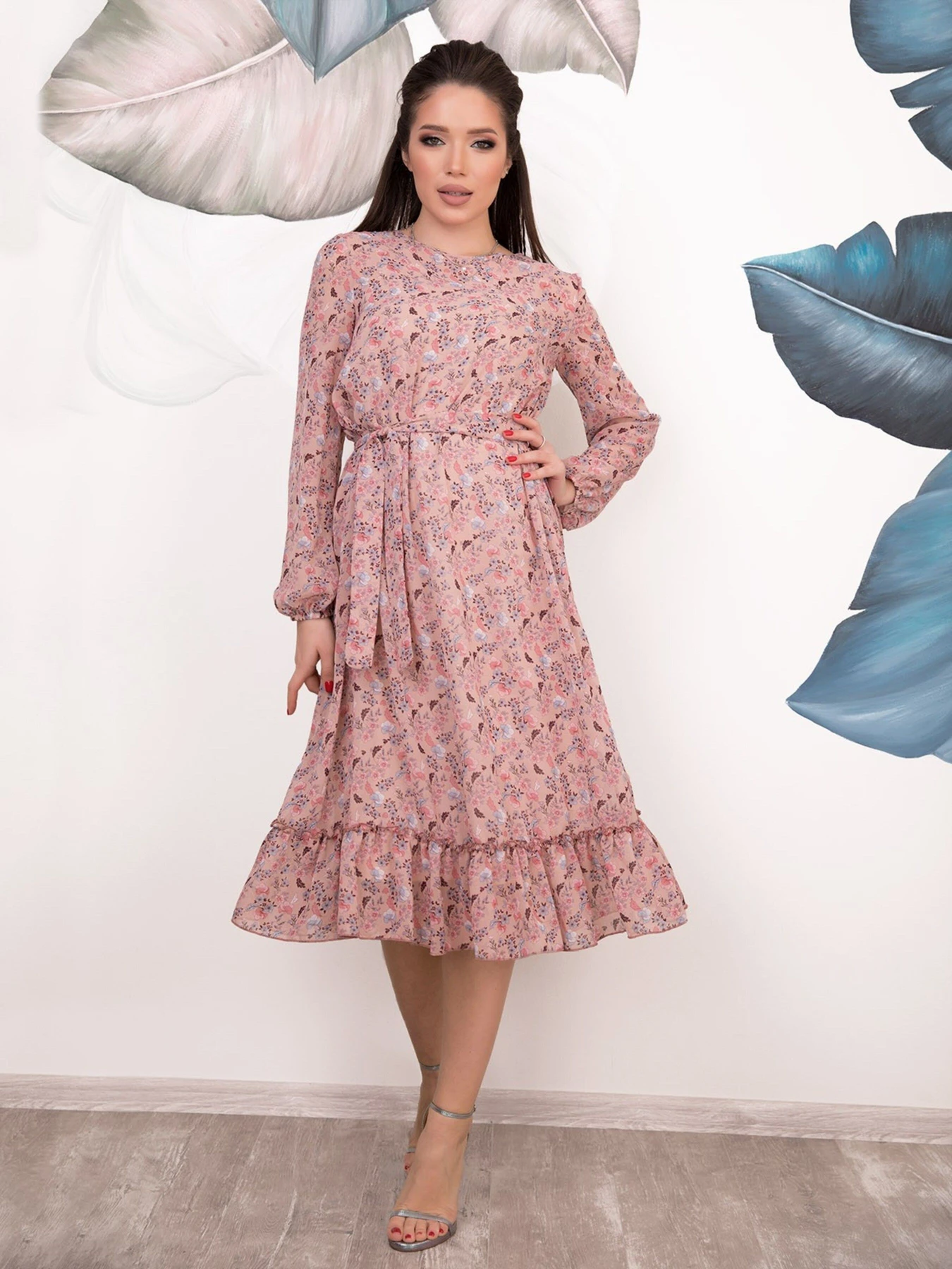 Сукні ISSA Plus модель 12534_pink Сукні ISSA Plus модель 12534_pink Фото