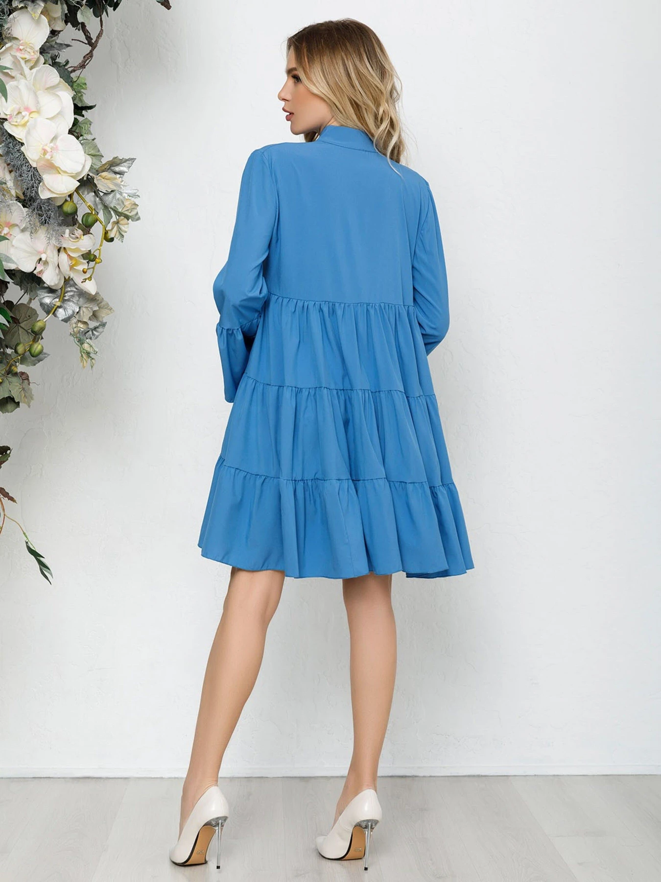 Платья ISSA Plus модель 12573_lightblue Фото