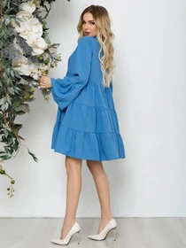 Платья ISSA Plus модель 12573_lightblue Фото