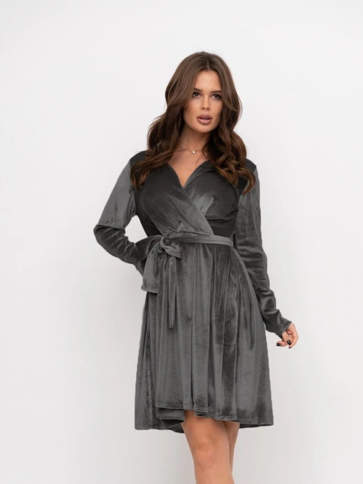 Сукні ISSA Plus модель 11208_grey Фото