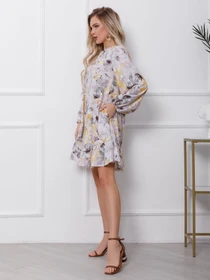 Сукні ISSA Plus модель 12418_multicolor Фото