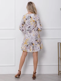 Сукні ISSA Plus модель 12418_multicolor Фото