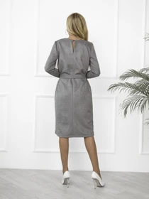 Сукні ISSA Plus модель 12271_grey Фото