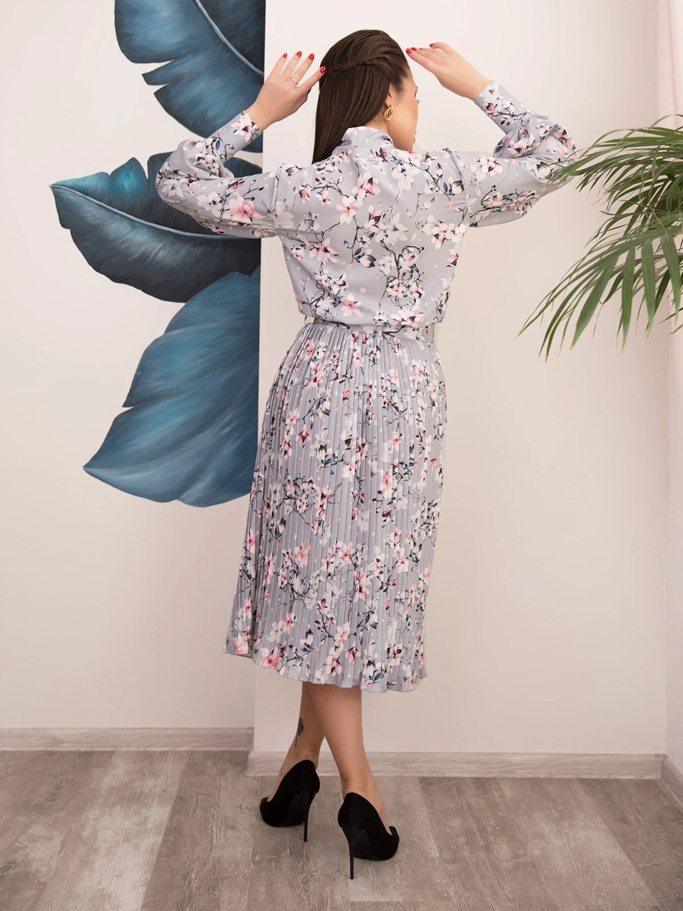 Сукні ISSA Plus модель 12516_grey Сукні ISSA Plus модель 12516_grey Фото