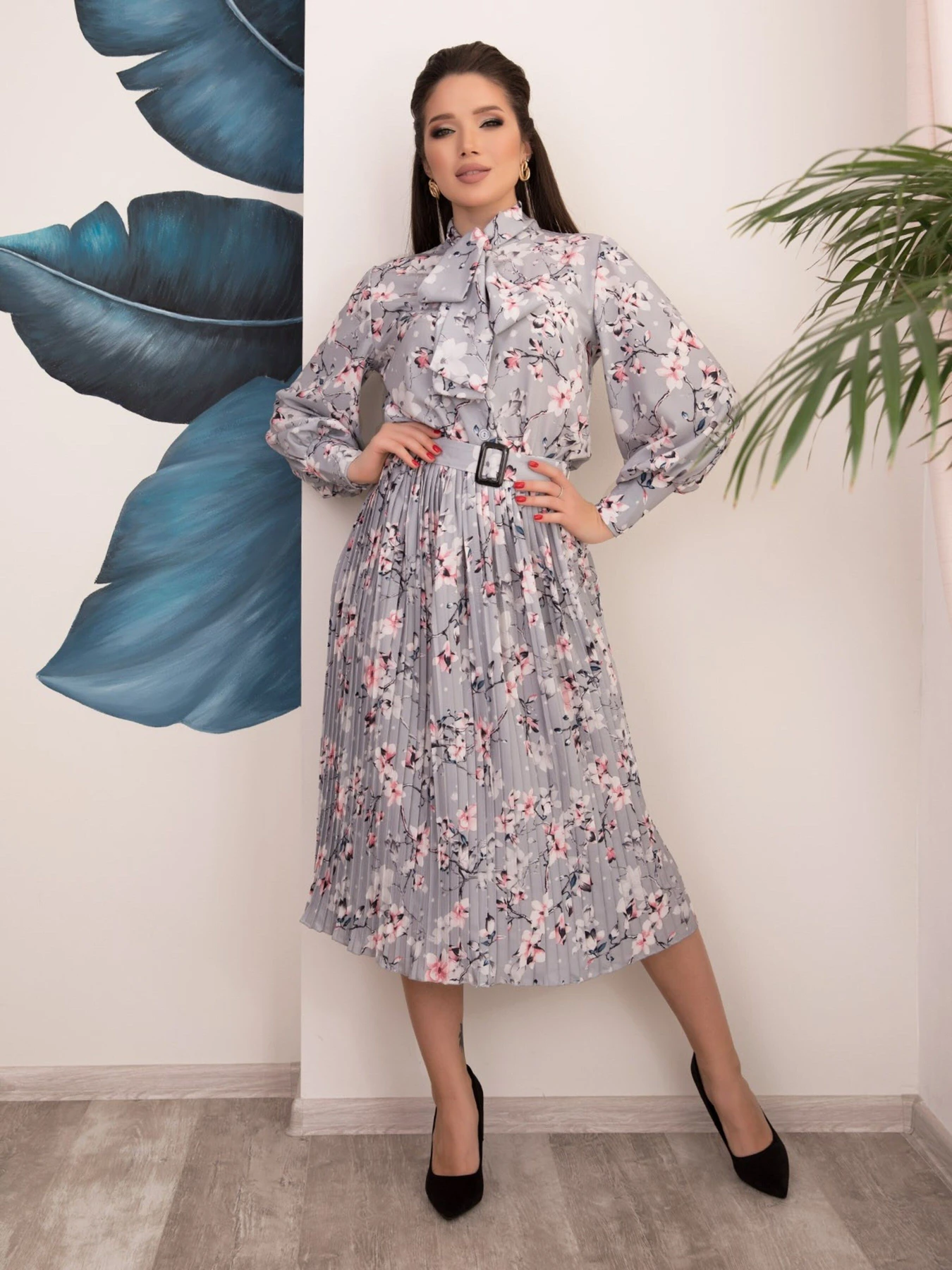 Сукні ISSA Plus модель 12516_grey Сукні ISSA Plus модель 12516_grey Фото