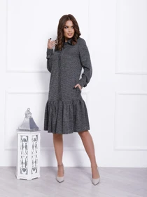 Сукні ISSA Plus модель 12328_grey Фото