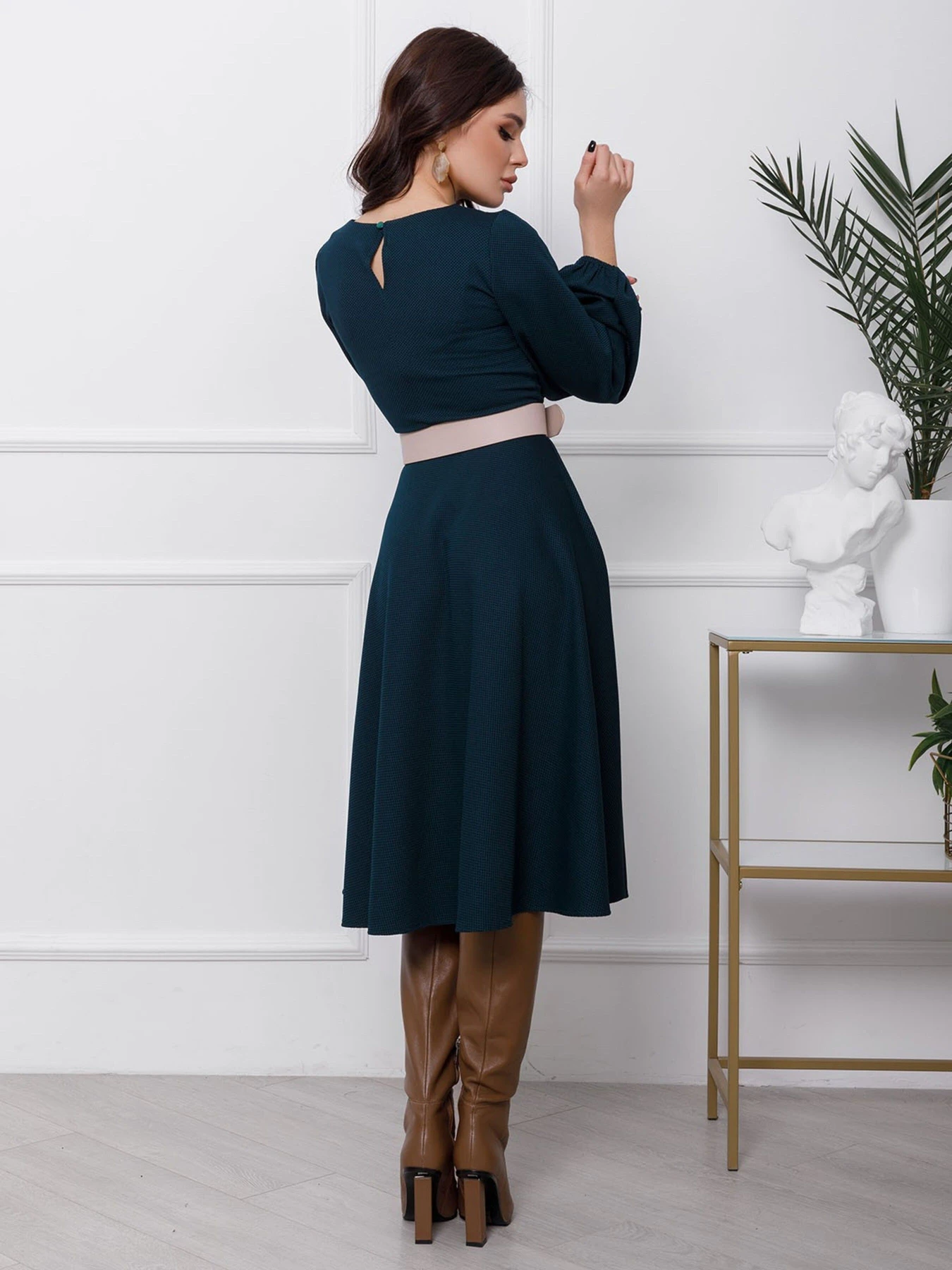 Сукні ISSA Plus модель 12423_darkgreen Сукні ISSA Plus модель 12423_darkgreen Фото