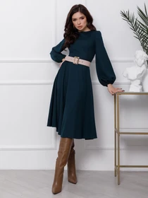 Сукні ISSA Plus модель 12423_darkgreen Фото