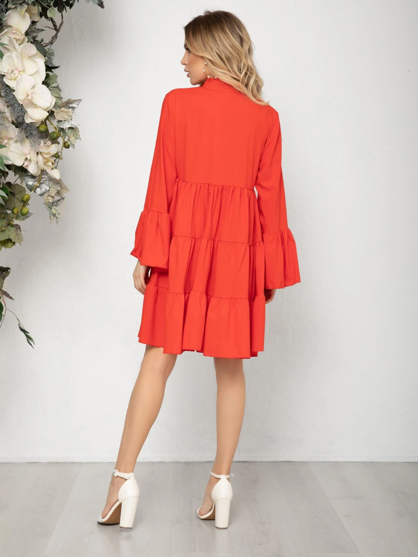 Платья ISSA Plus модель 12573_red Фото