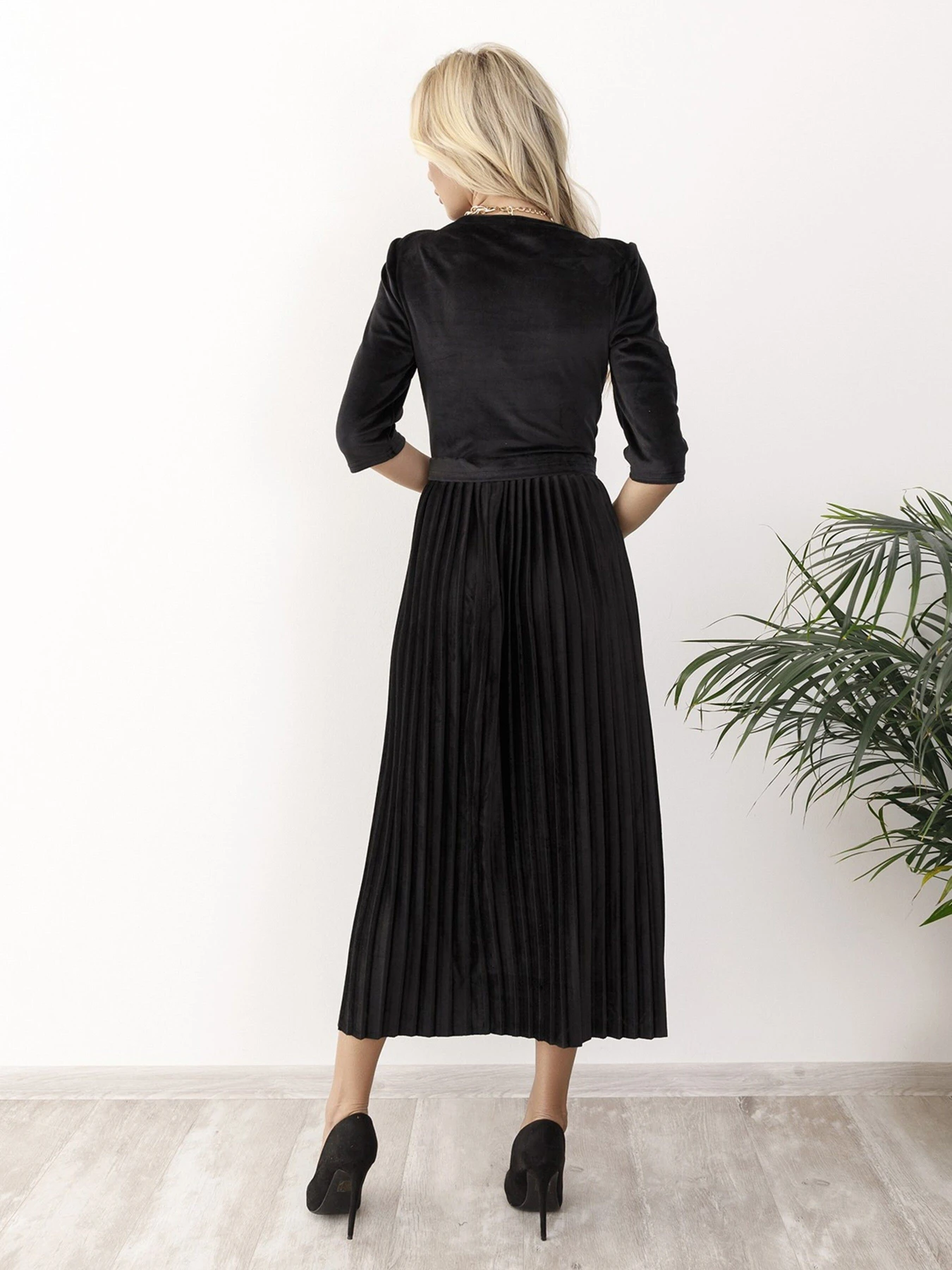 Платья ISSA Plus модель 12271_black Фото