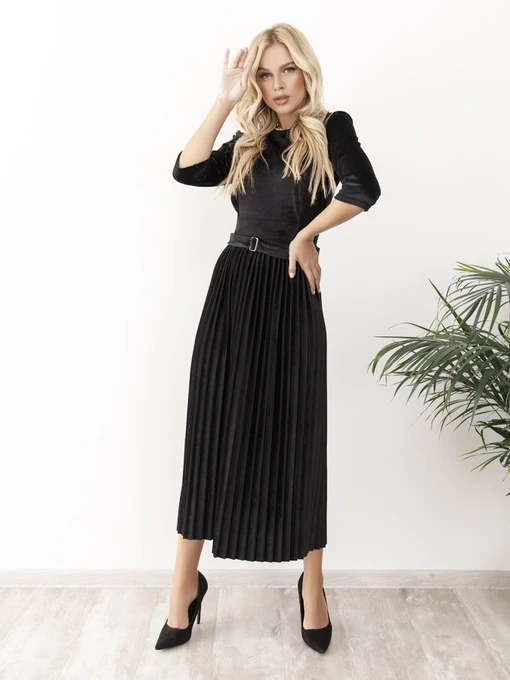 Платья ISSA Plus модель 12271_black Фото