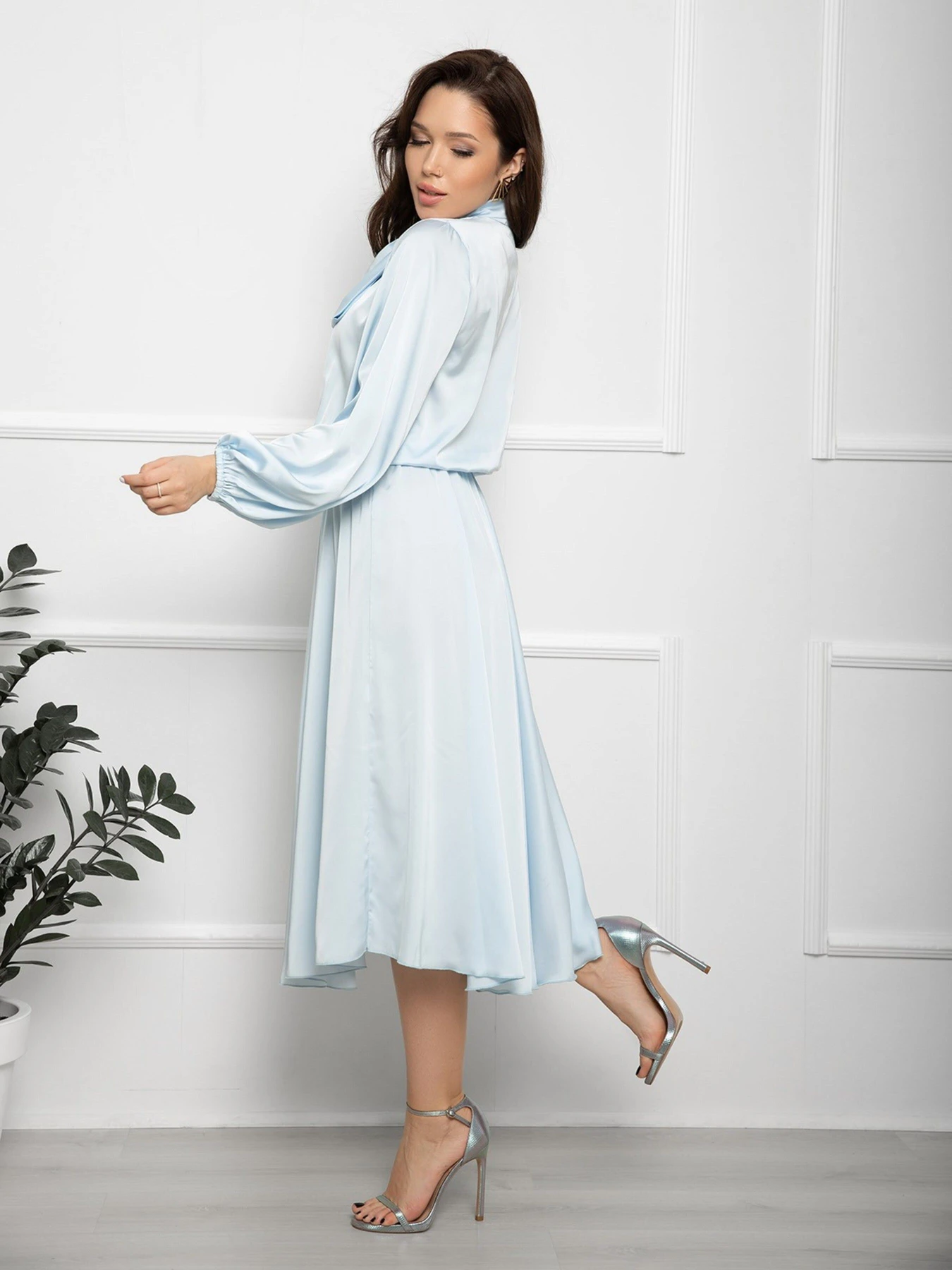Платья ISSA Plus модель 12380_lightblue Платья ISSA Plus модель 12380_lightblue Фото