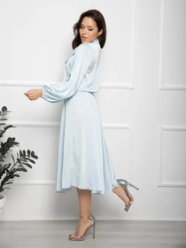 Платья ISSA Plus модель 12380_lightblue Фото