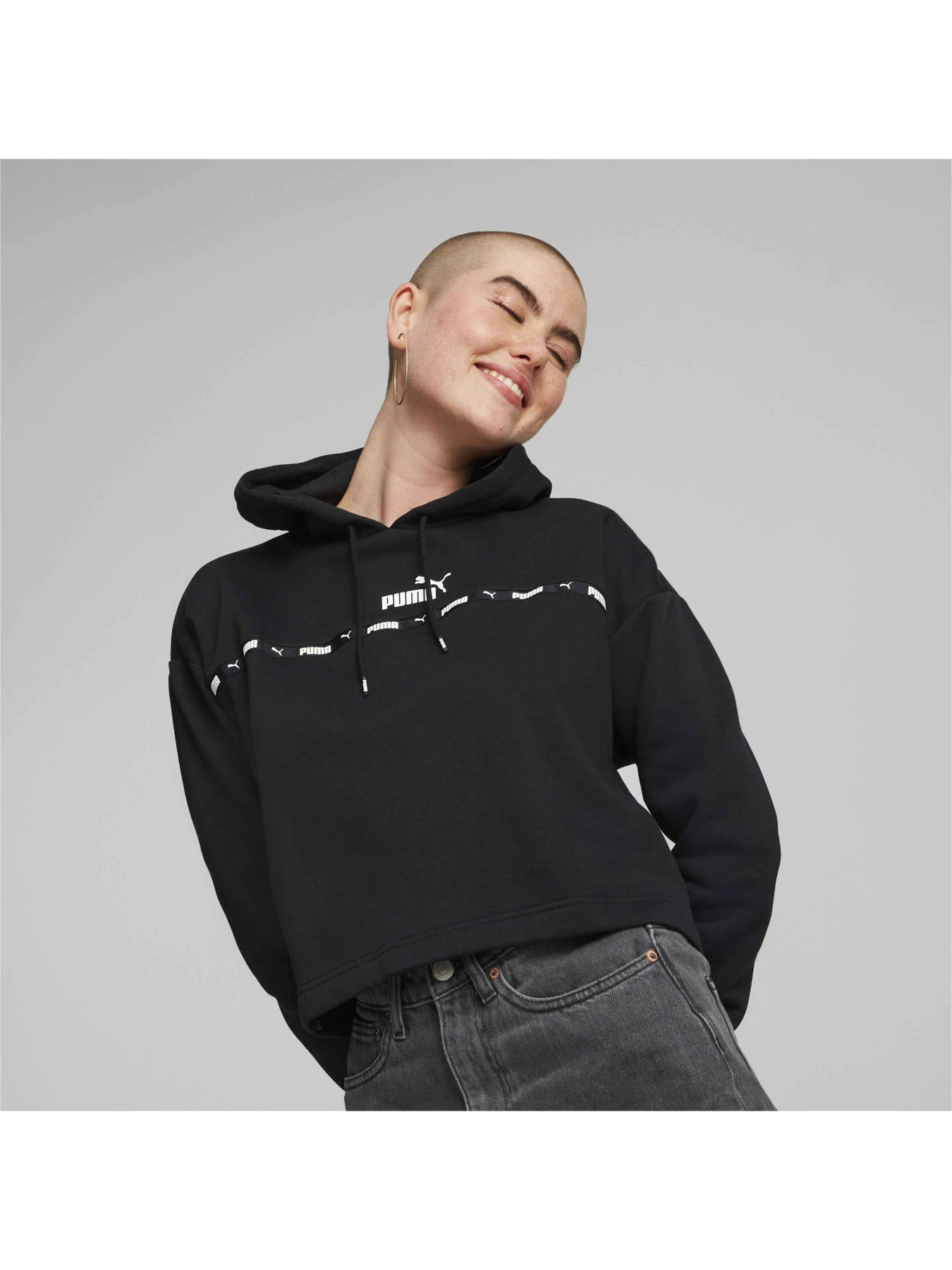 Худи и свитшоты PUMA Power Tape Hoodie модель 849946 Худи и свитшоты PUMA Power Tape Hoodie модель 849946 Фото