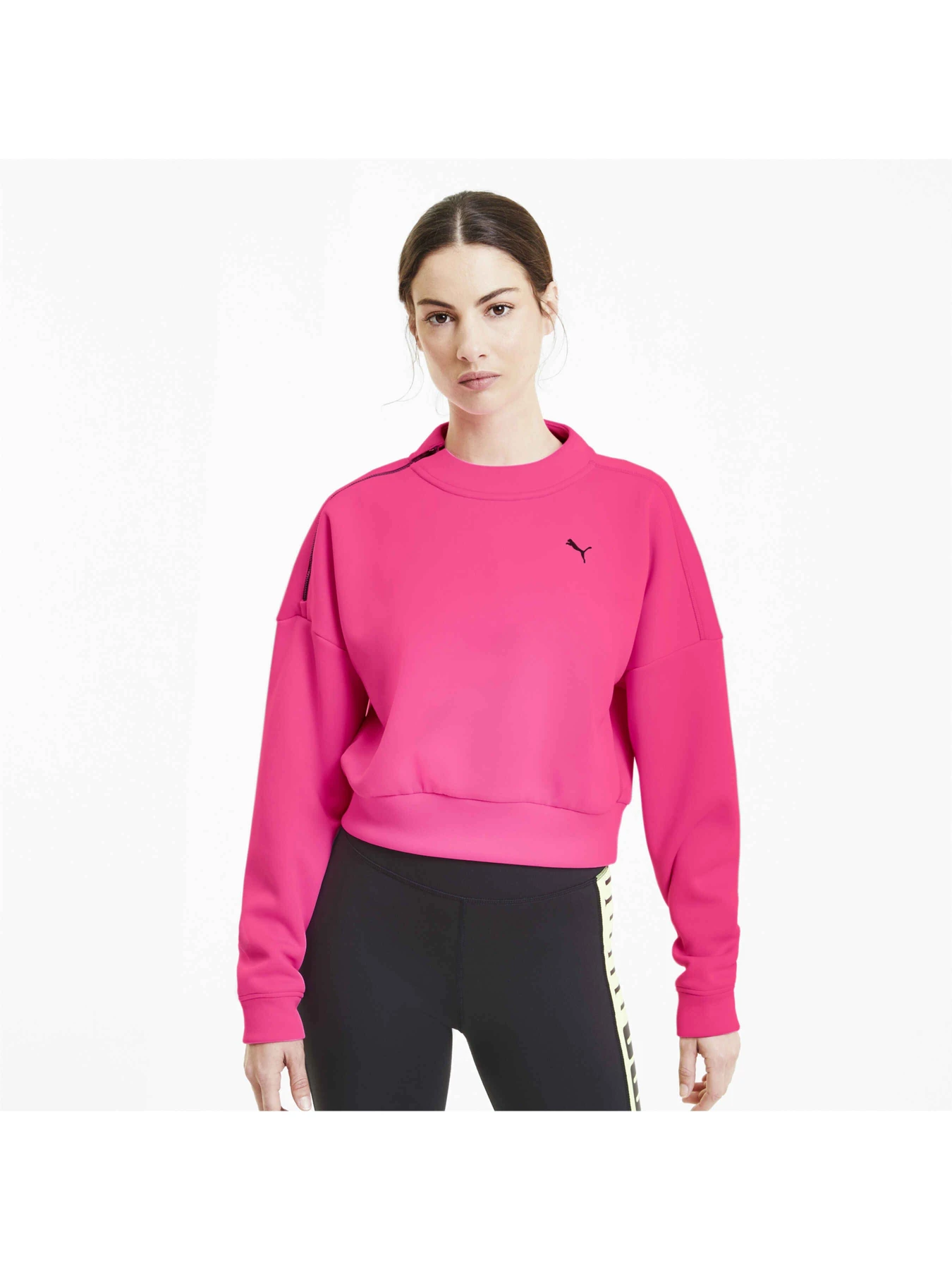 Худі та світшоти PUMA Train Zip Crew Sweatshirt модель 519480 Худі та світшоти PUMA Train Zip Crew Sweatshirt модель 519480 Фото
