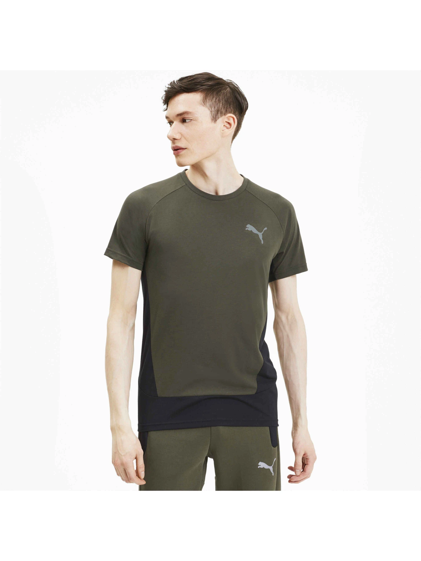 Футболки і поло PUMA Evostripe Tee модель 583462 Футболки і поло PUMA Evostripe Tee модель 583462 Фото