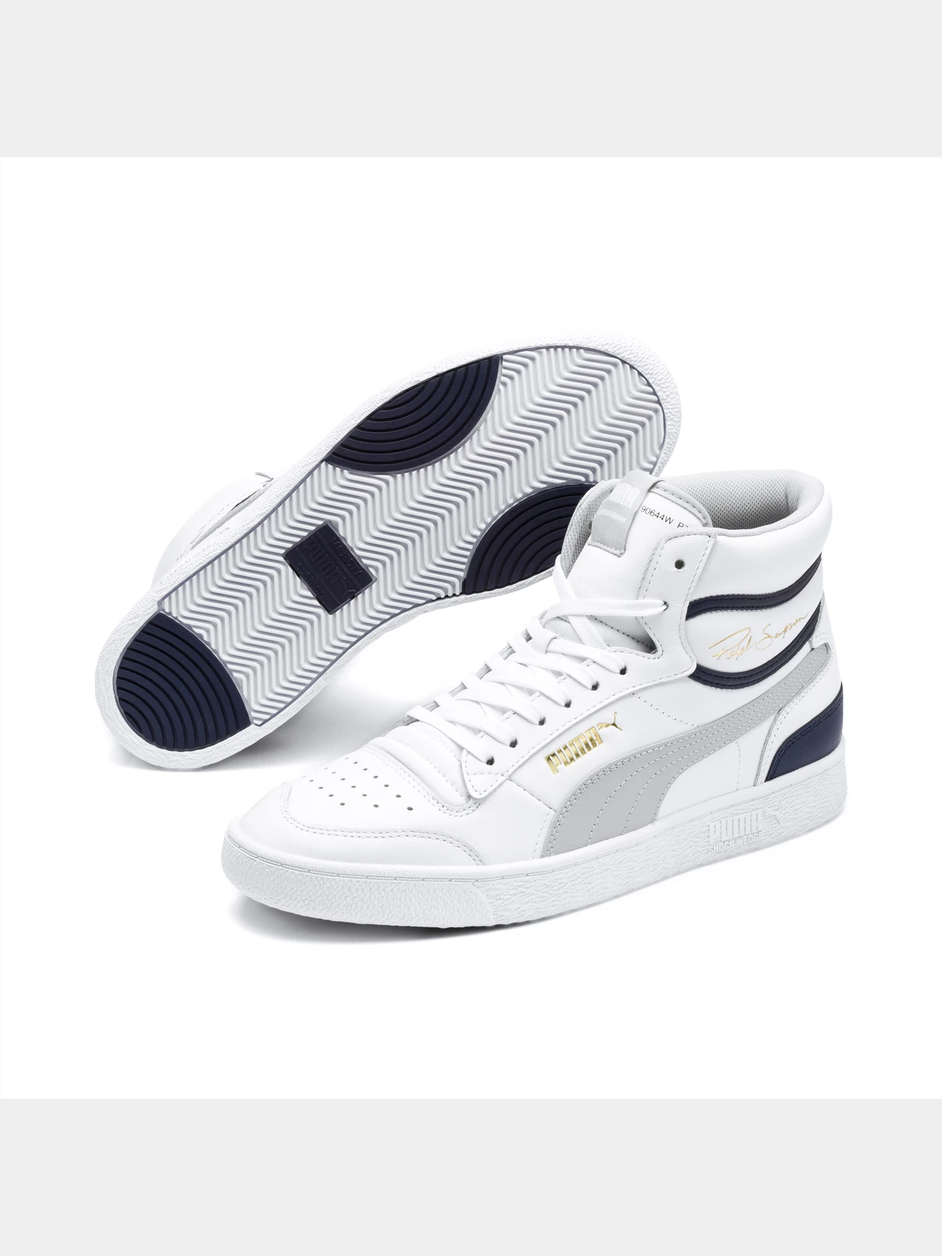 Кеды PUMA Ralph Sampson Mid модель 370847 Фото