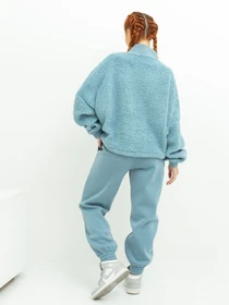 Костюми ISSA Plus модель 13606_blue Фото