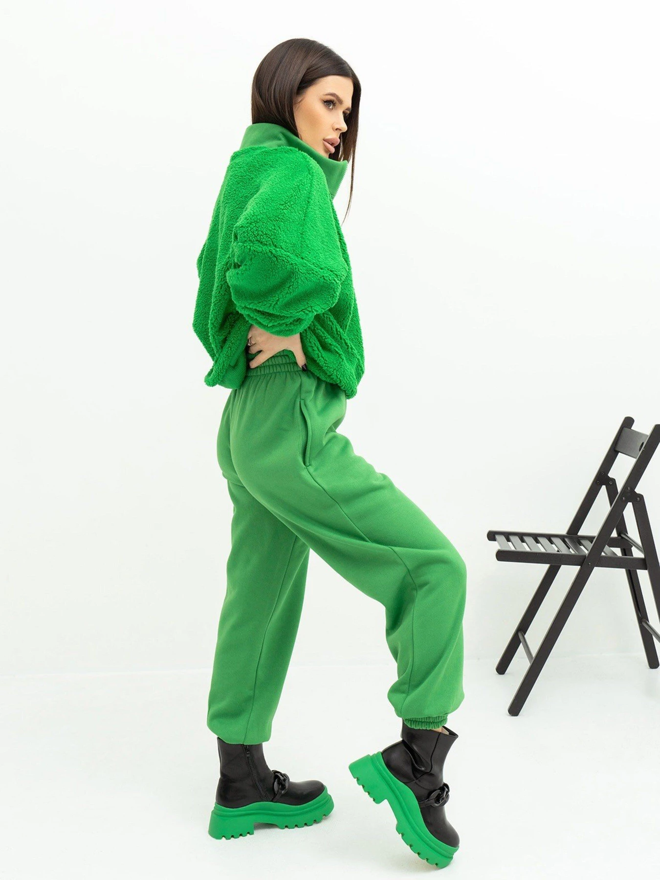 Костюмы ISSA Plus модель 13606_green Фото