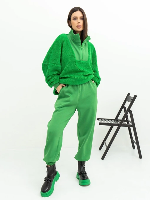 Костюмы ISSA Plus модель 13606_green Фото