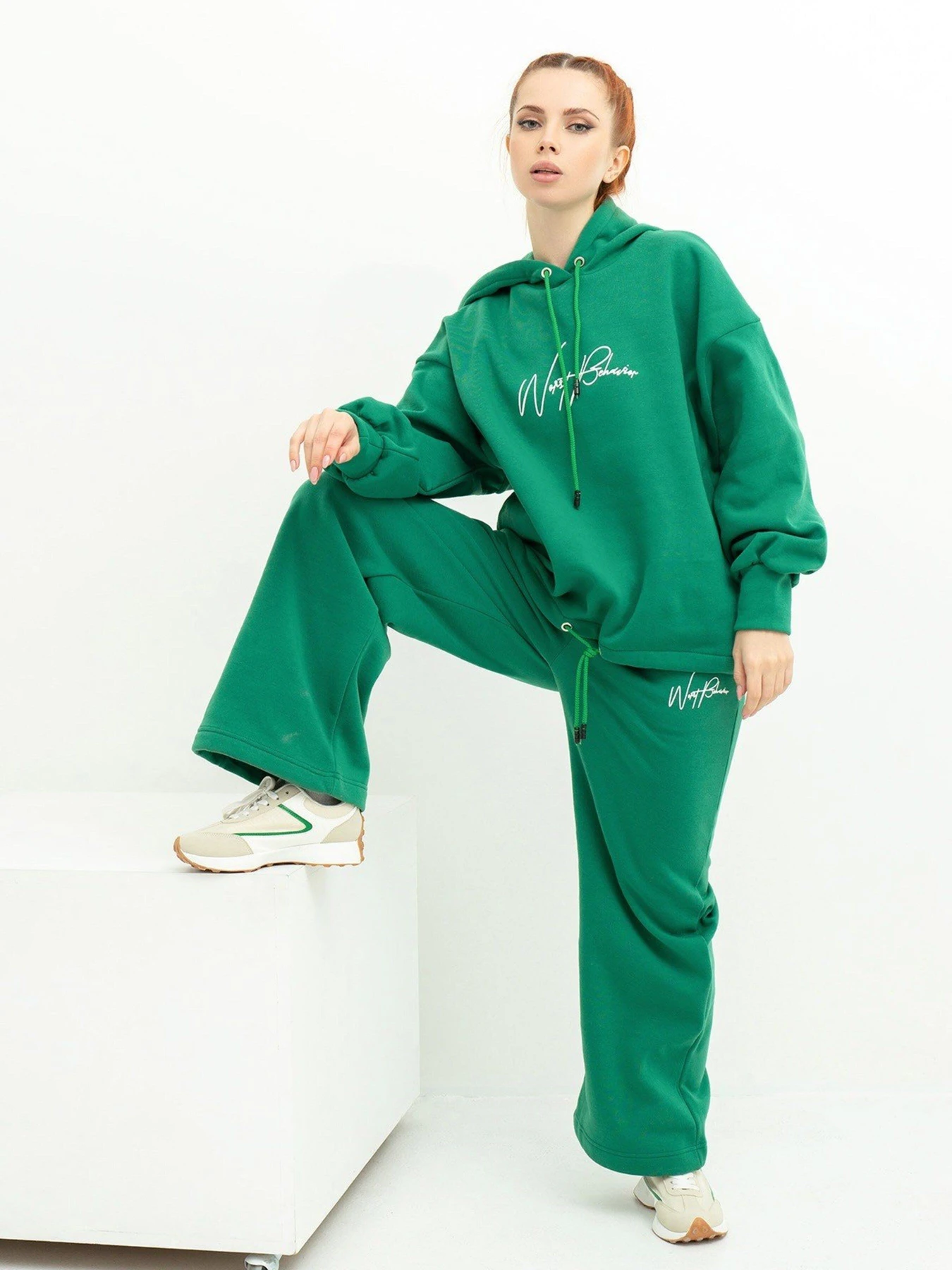 Костюми ISSA Plus модель 13608_green Фото