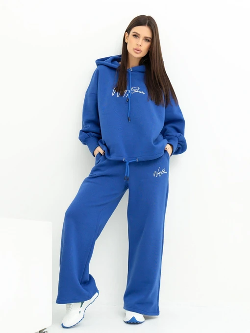 Костюми ISSA Plus модель 13608_blue Фото