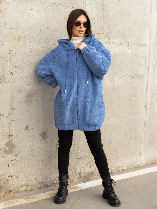 Худи и свитшоты ISSA Plus модель 13611_blue Фото