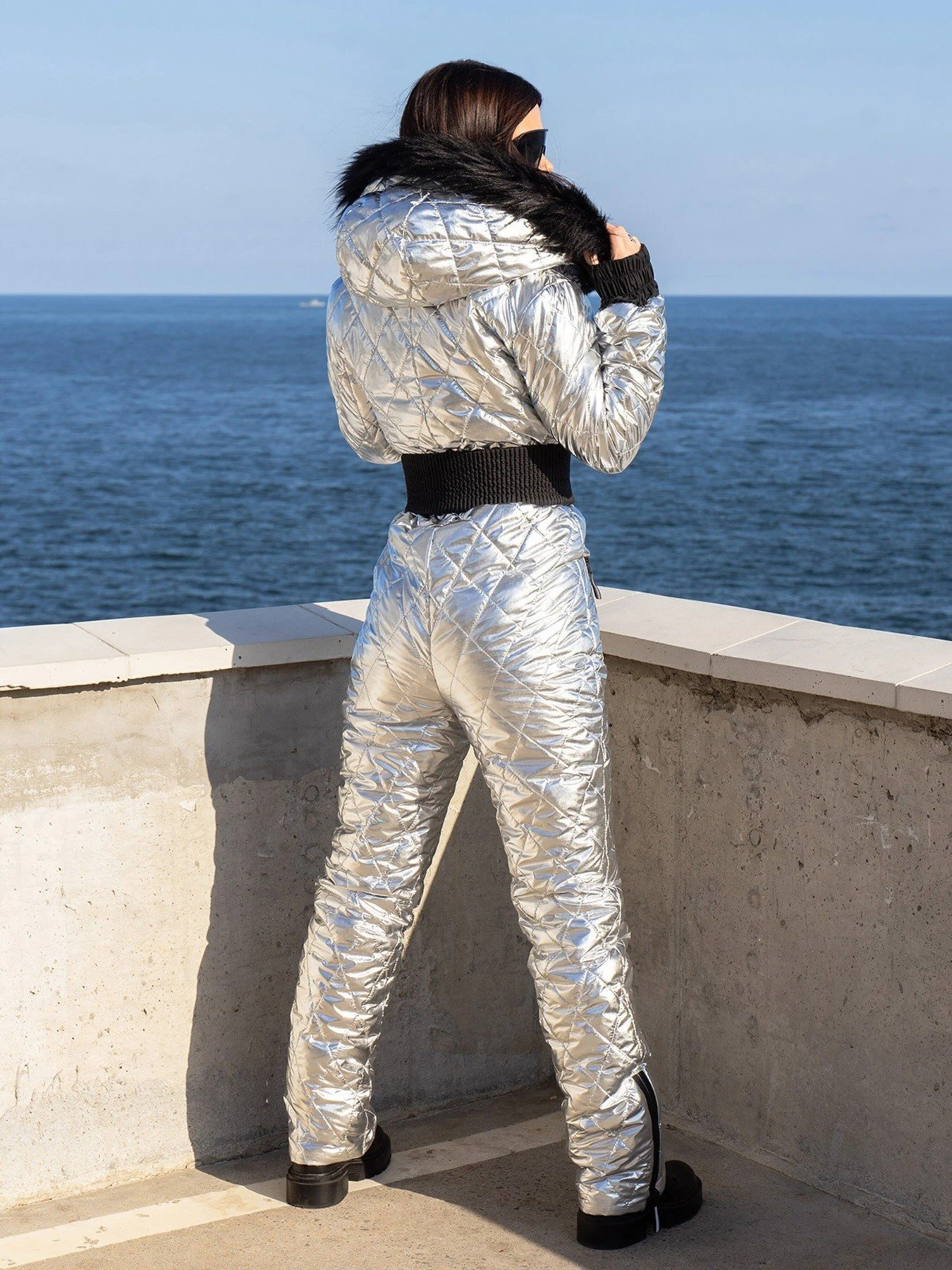 Комбинезоны ISSA Plus модель 13615_silver Фото