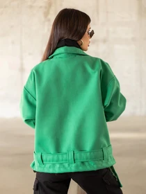 Куртки и дубленки ISSA Plus модель 13617_green Фото
