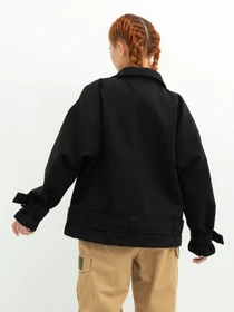 Куртки и дубленки ISSA Plus модель 13617_black Фото