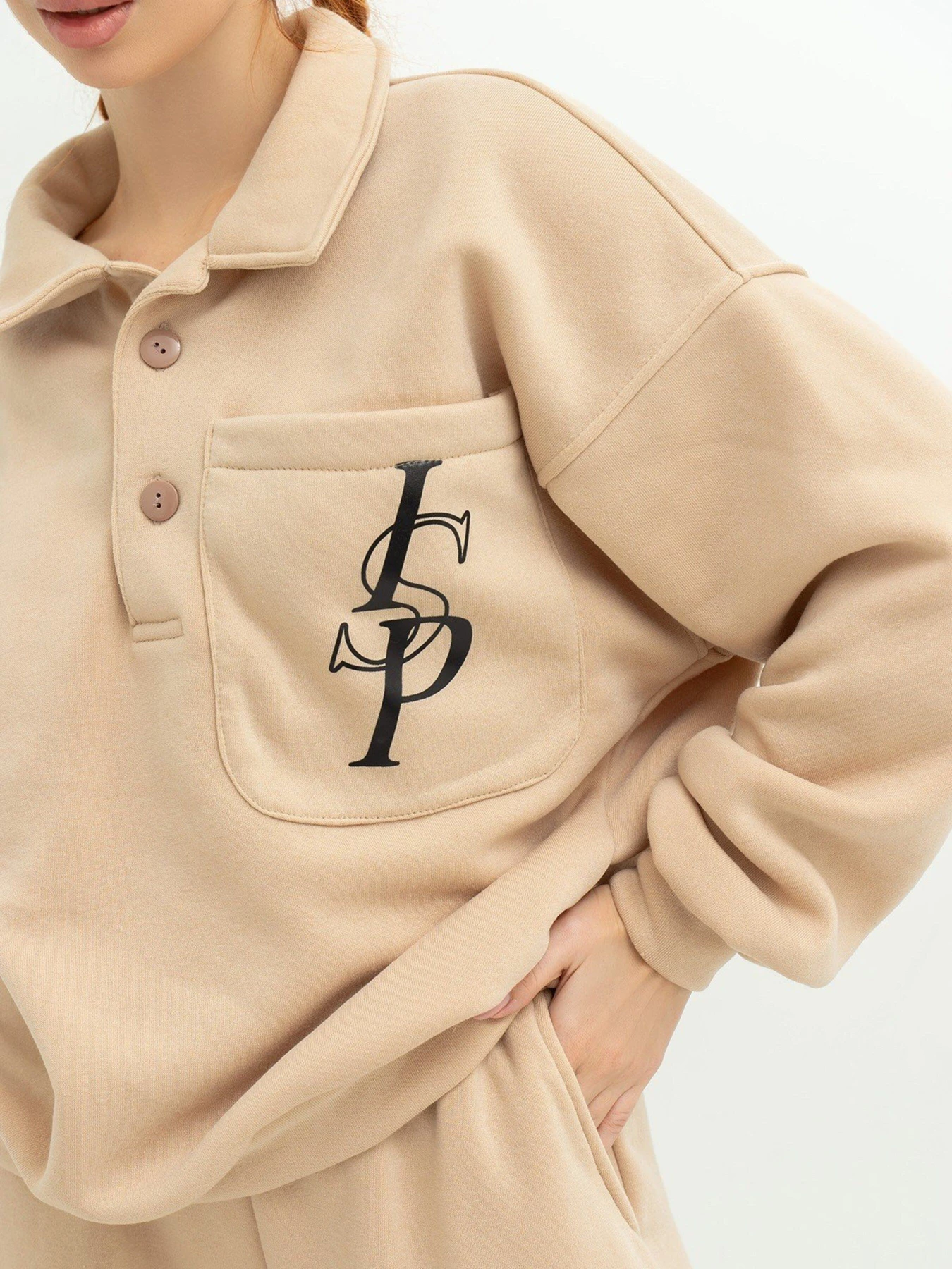 Костюмы ISSA Plus модель 13618_beige Фото