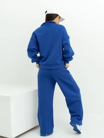Костюмы ISSA Plus модель 13618_blue Фото