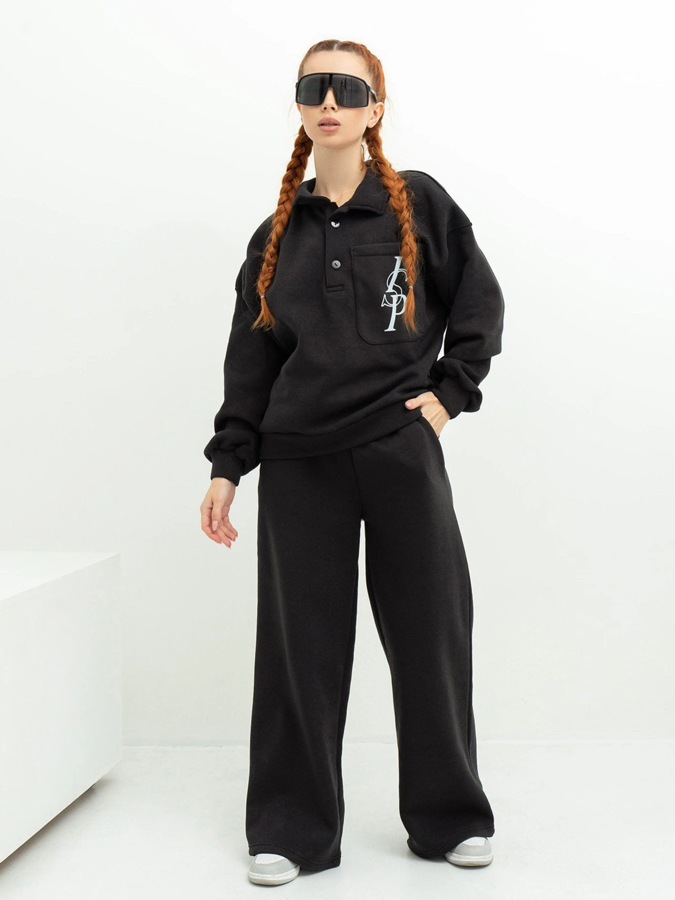 Костюмы ISSA Plus модель 13618_black Фото