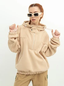 Худи и свитшоты ISSA Plus модель 13625_beige Фото