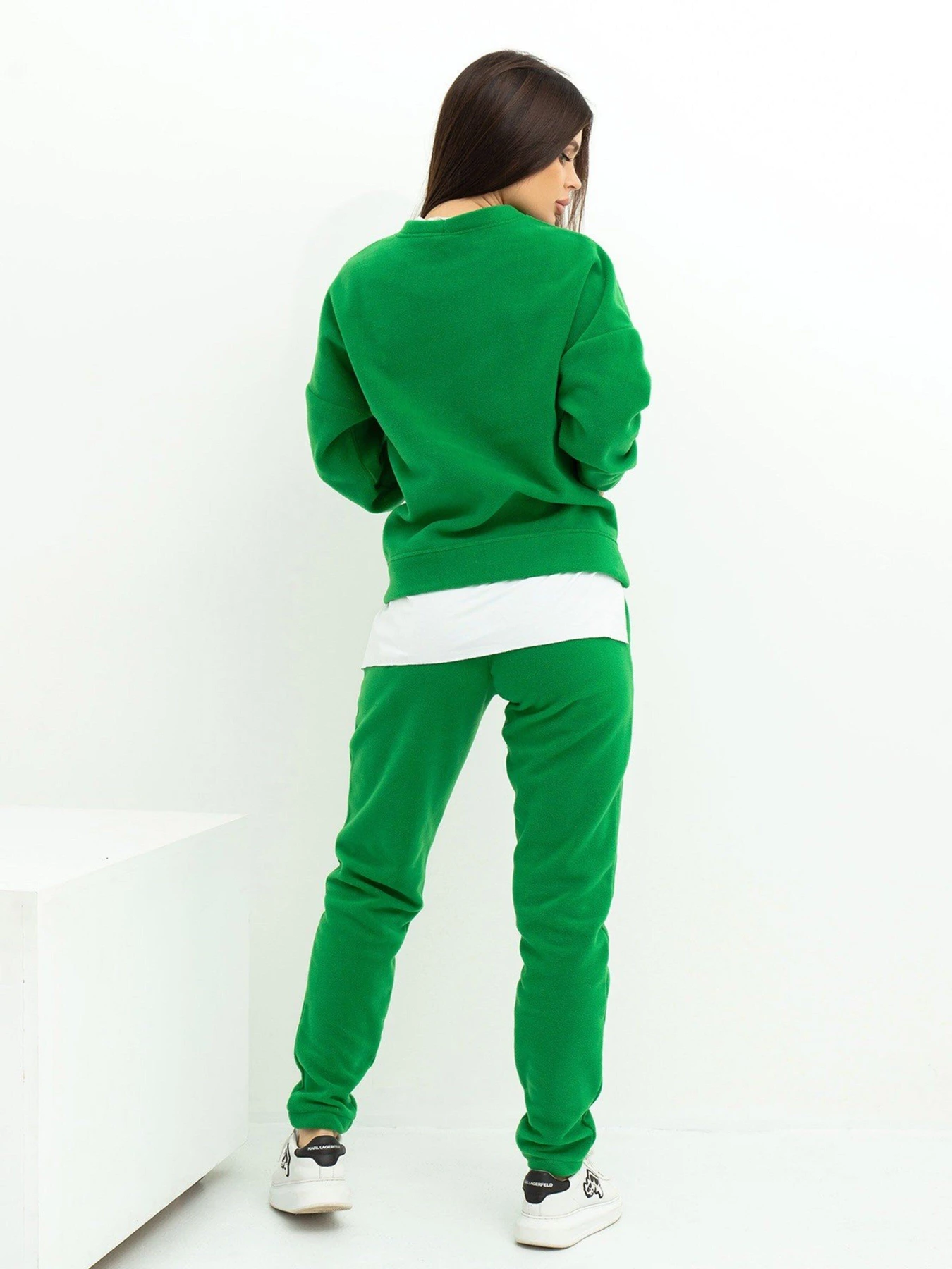 Костюмы ISSA Plus модель 13629_green Костюмы ISSA Plus модель 13629_green Фото