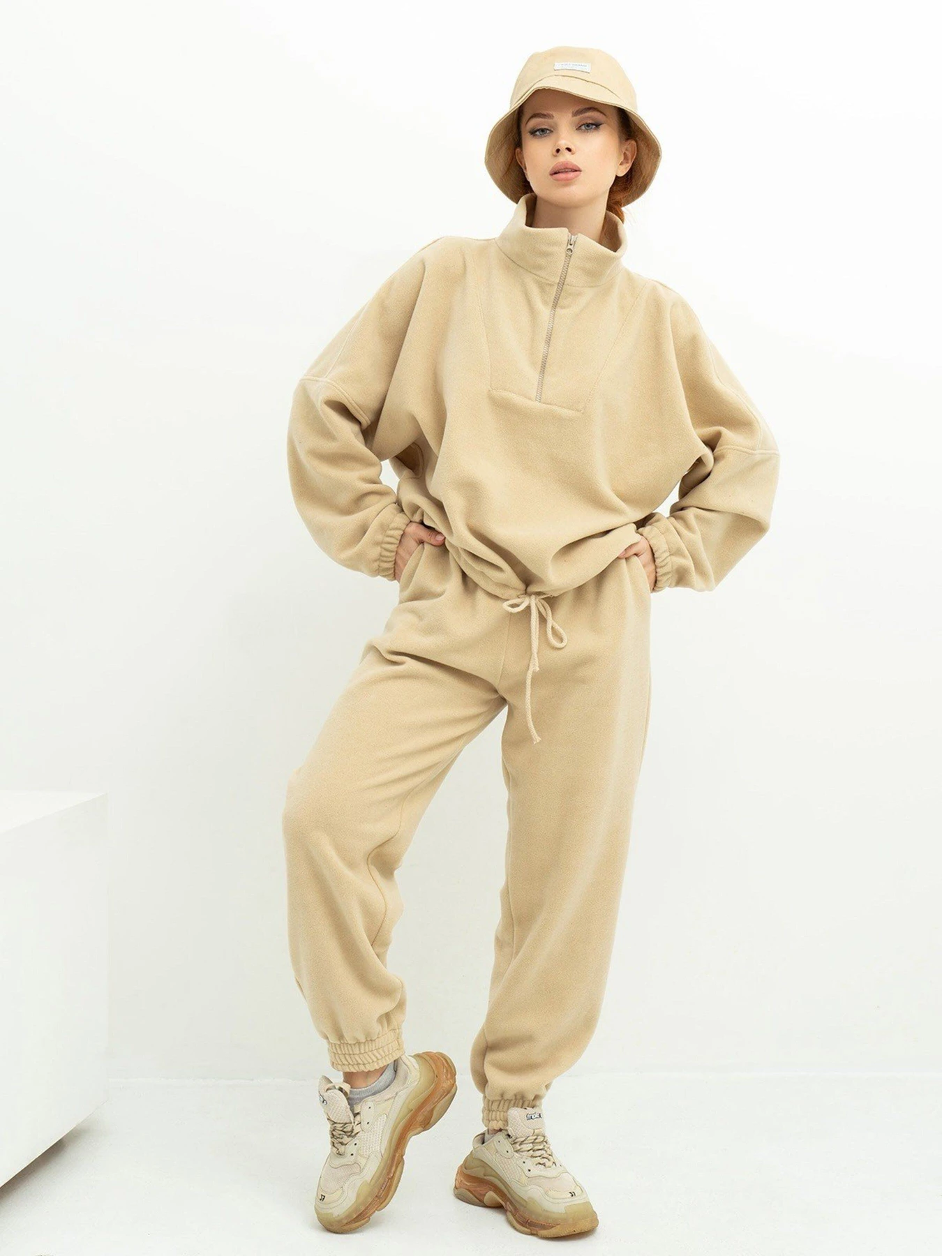 Костюми ISSA Plus модель 13635_beige Фото